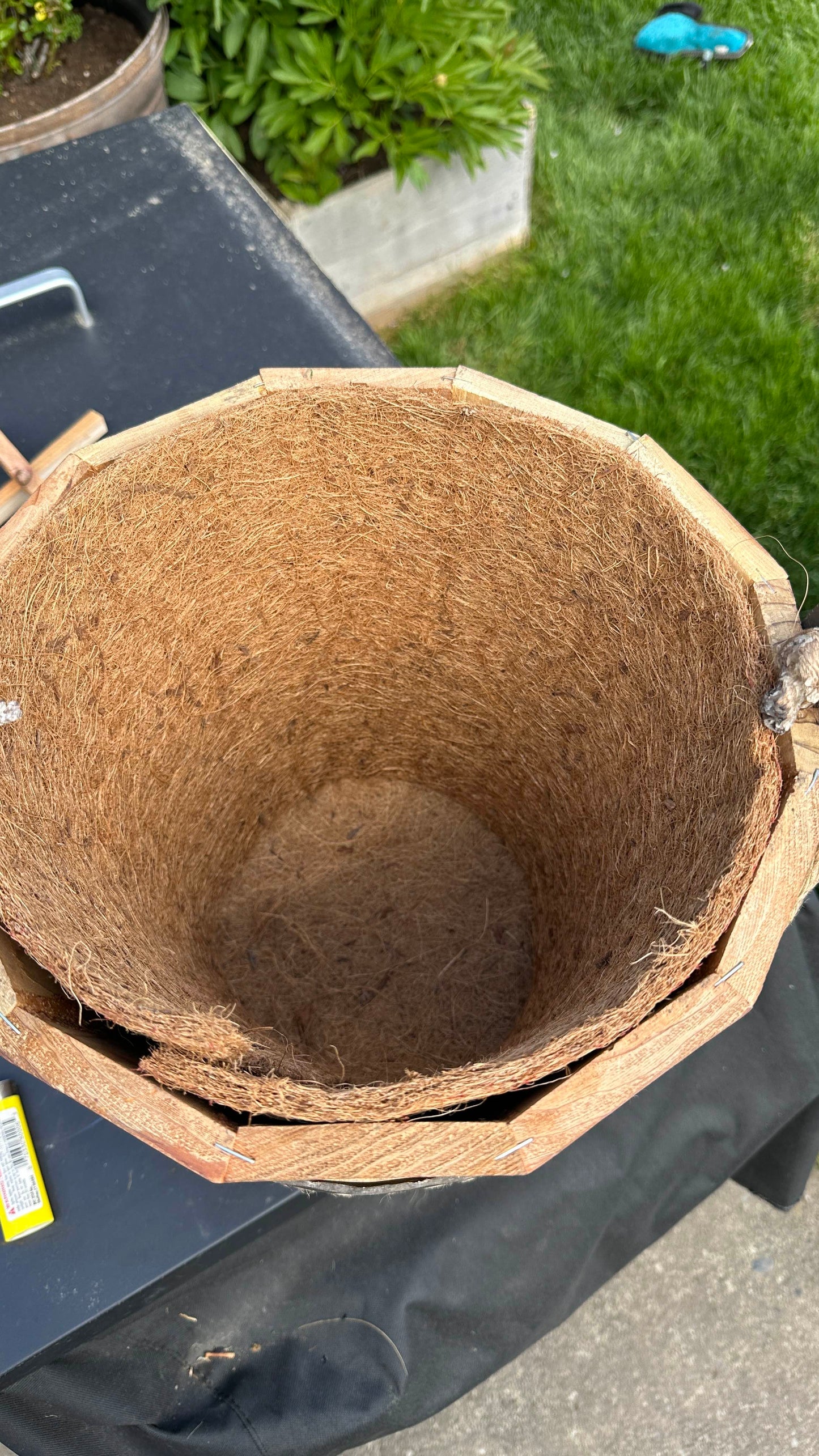 Cedar Bucket Planter