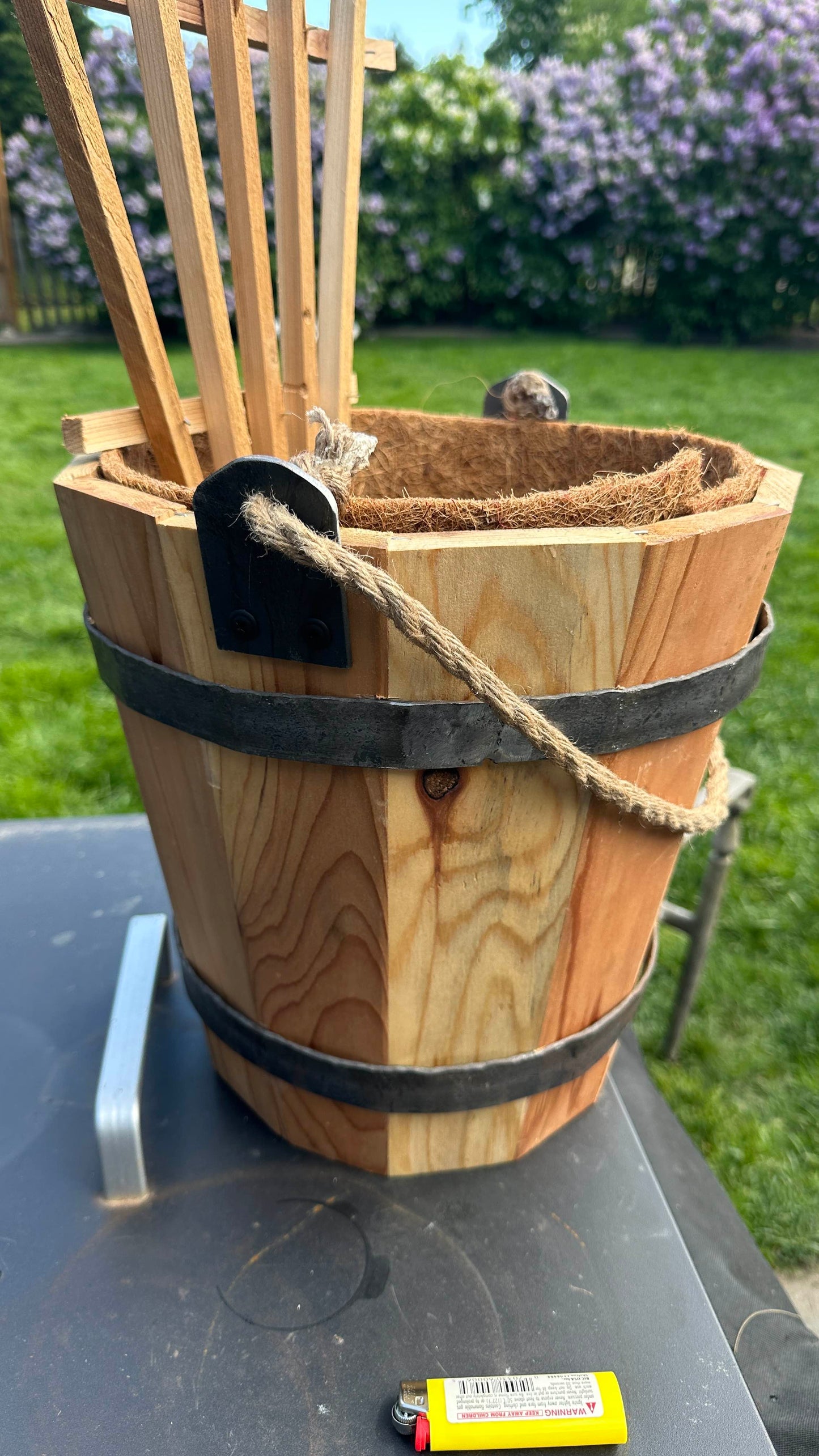Cedar Bucket Planter