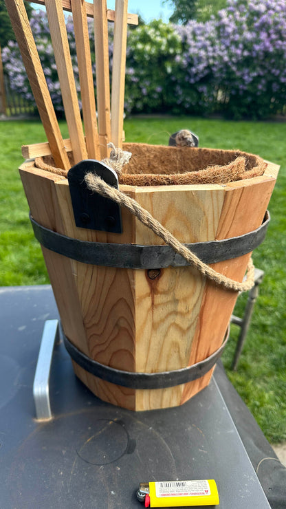 Cedar Bucket Planter